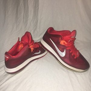 Nike Air Max LEBRON IX 9 Low RED size: 11